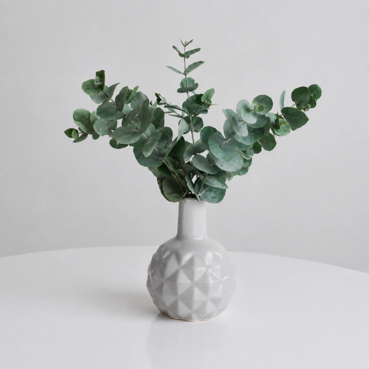 Geometric Ceramic Vase